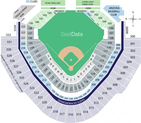 Arizona diamondbacks seating chart - Go right to section 131 ». Section 132 is tagged with: along the 3rd base line behind the netting. Seats here are tagged with: is a folding chair is near the home team dugout. Spencer Campbell. Chase Field. Arizona Diamondbacks …